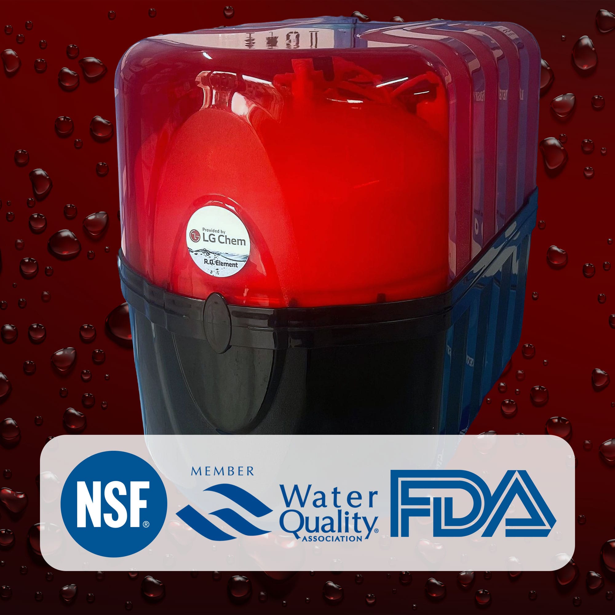 LG 12 Litre Su Arıtma Cihazı – LG Chem, FDA, NSF Onaylı → LG Su Arıtma Cihazları LG 12 Litre Su Arıtma Cihazı – FDA ve NSF Sertifikalı Model