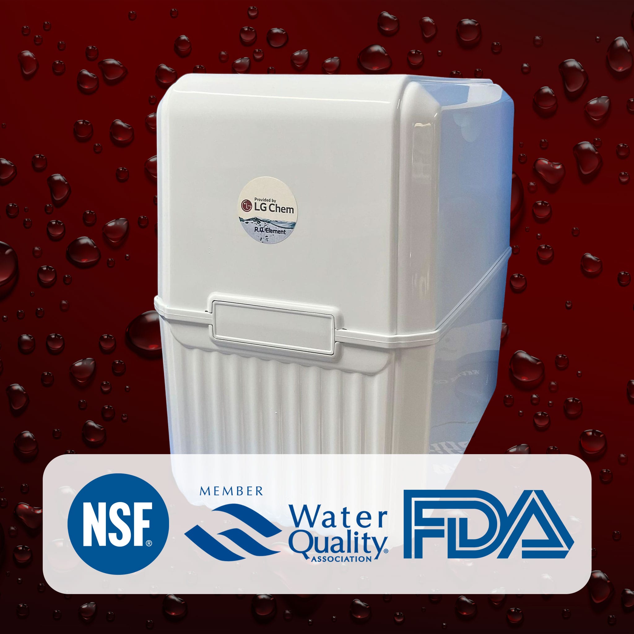 LG 8 Litre Su Arıtma Cihazı – Beyaz Kasa, FDA ve NSF Onaylı