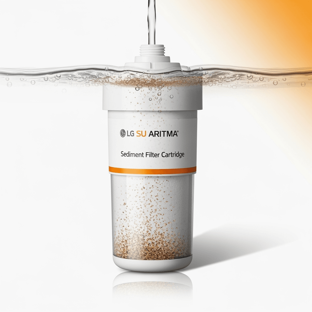 LG Ön Filtre - Katı parçacık, pas ve tortu temizliği