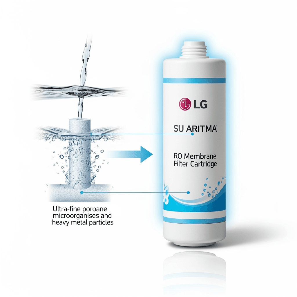 LG RO Membran - Mikrobiyolojik ve metal filtreleme